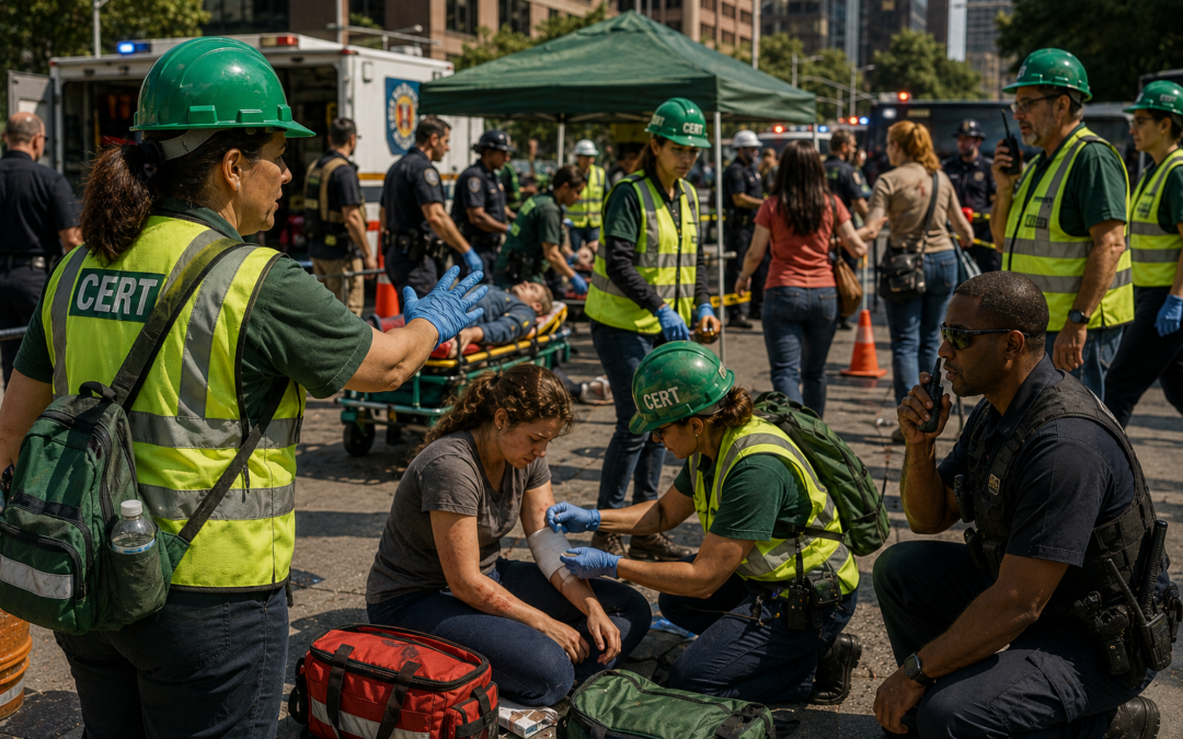 Terrorism and Community Emergency Response Team Training