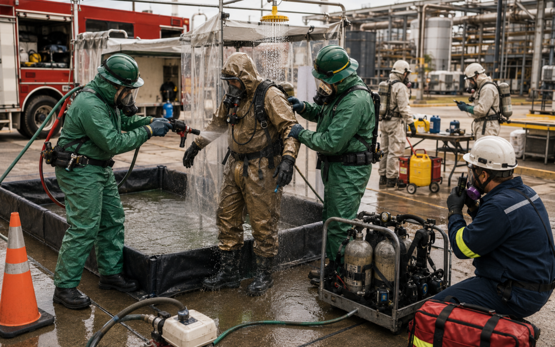 Decon Training (HAZMAT Operations)