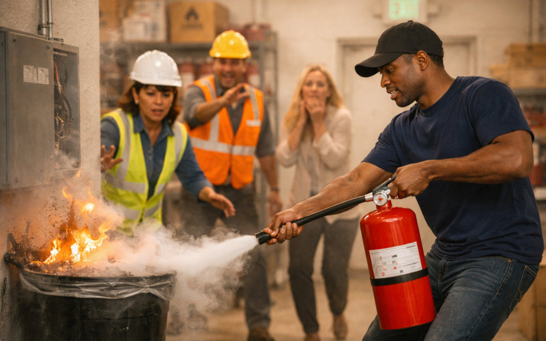 Fire Extinguisher Safety Training Incipient Stage Fire Fighting